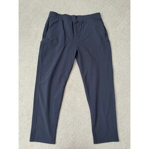 Public Rec Athleisure Pant Size 40/32 Navy Blue Zipper Pockets Golf